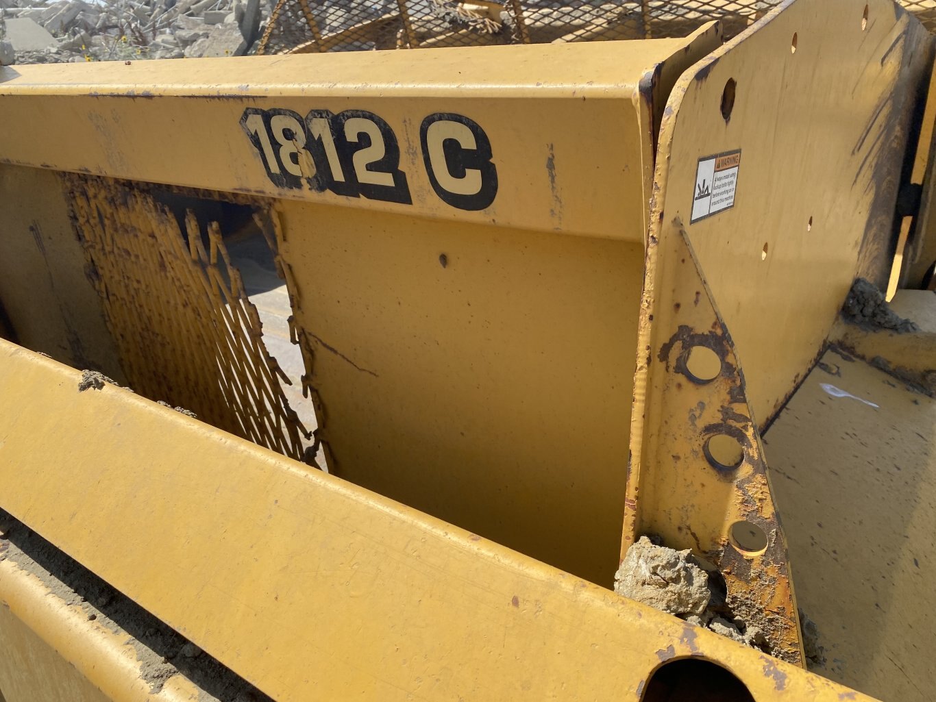 2001 John Deere 1812C Pull Scraper 8946 BP