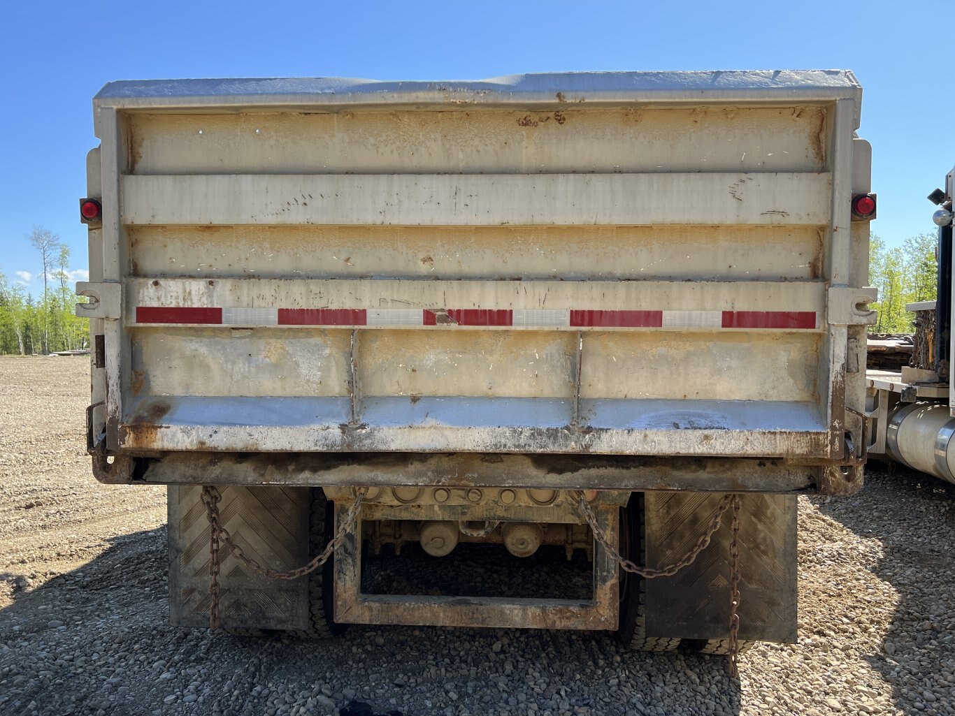 1999 Renn SL1700 Triaxle Gravel Pup Trailer 8615 JF