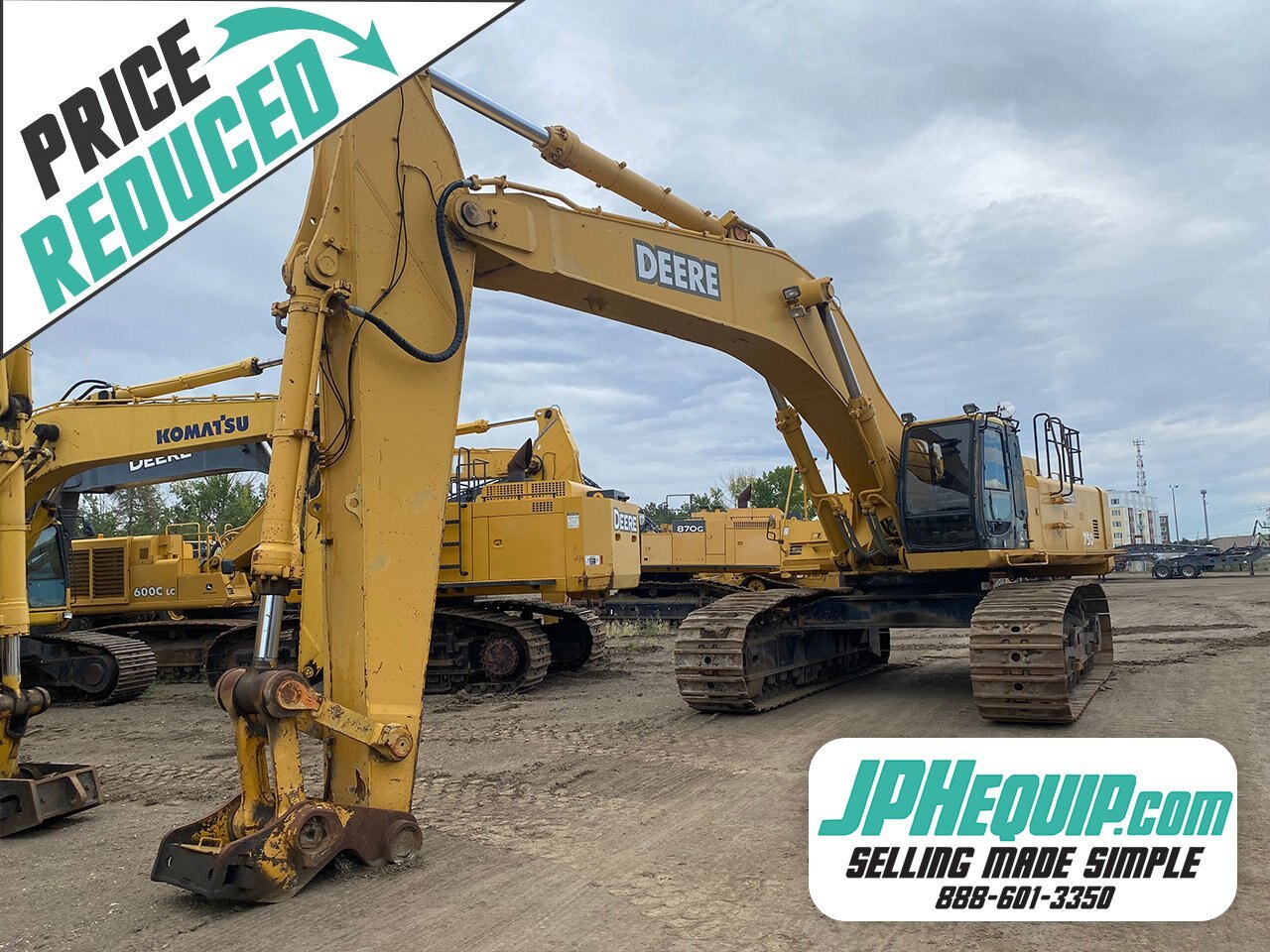 2001 John Deere 750 Excavator - 8954 AS