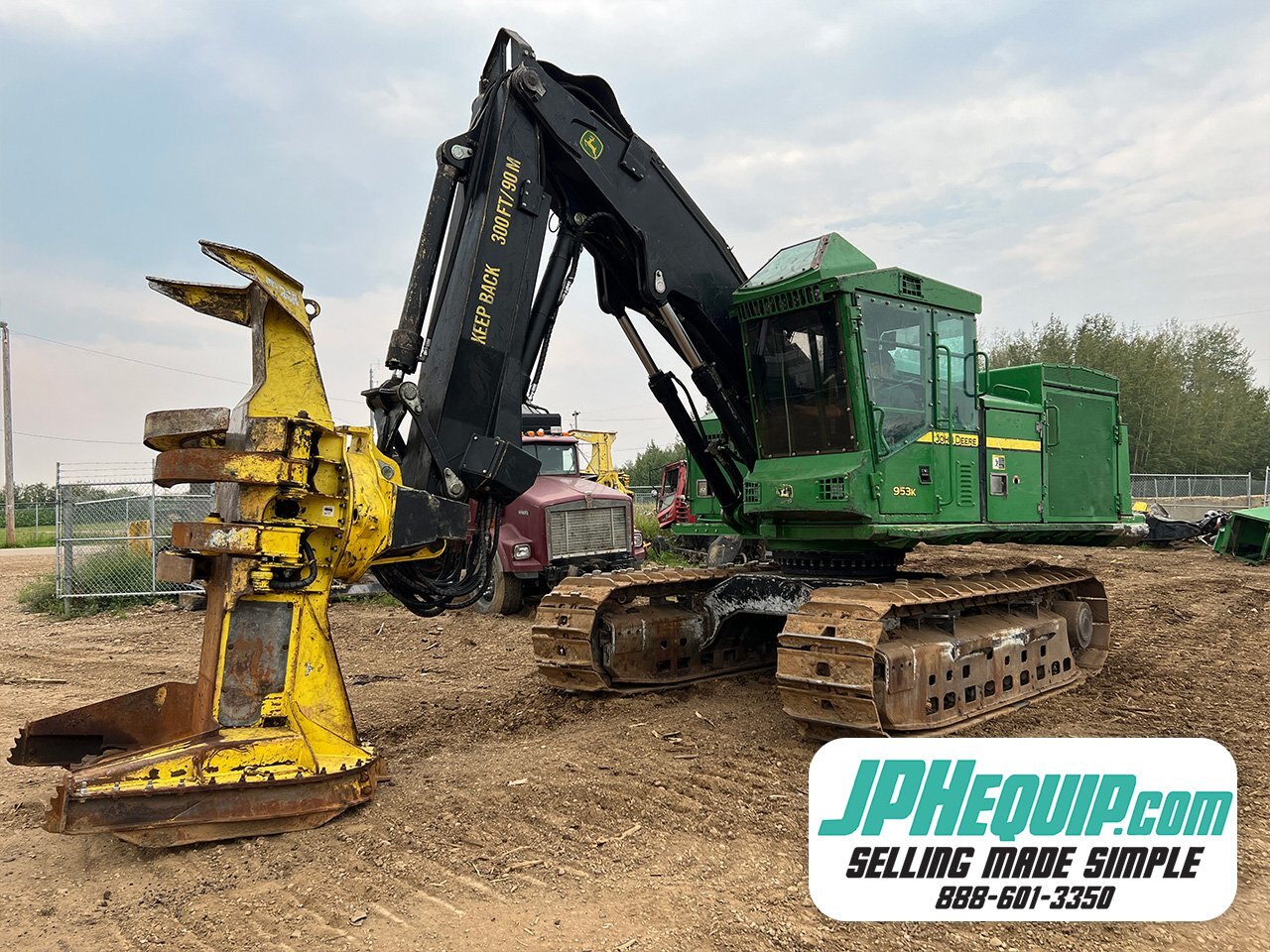 2012 John Deere 953K Feller Buncher - 8961 JF