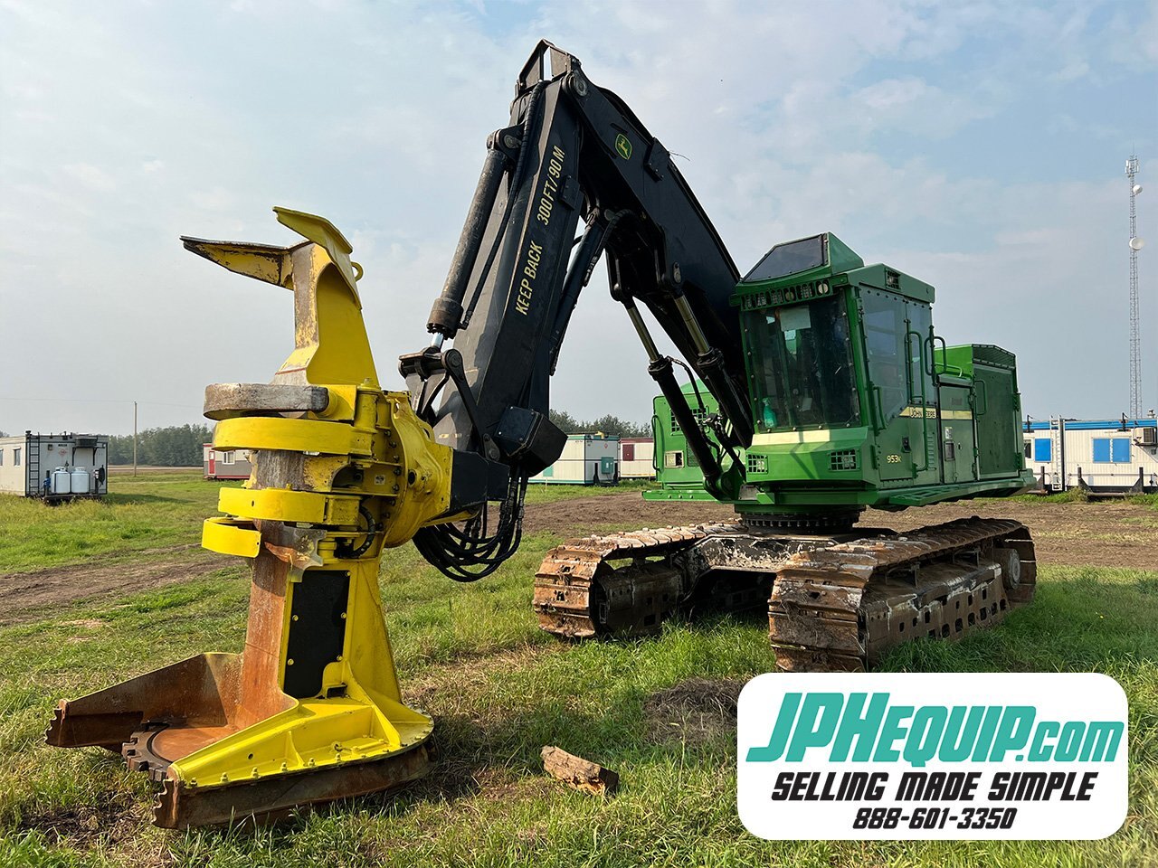 2013 John Deere 953K Feller Buncher - #8962 JF