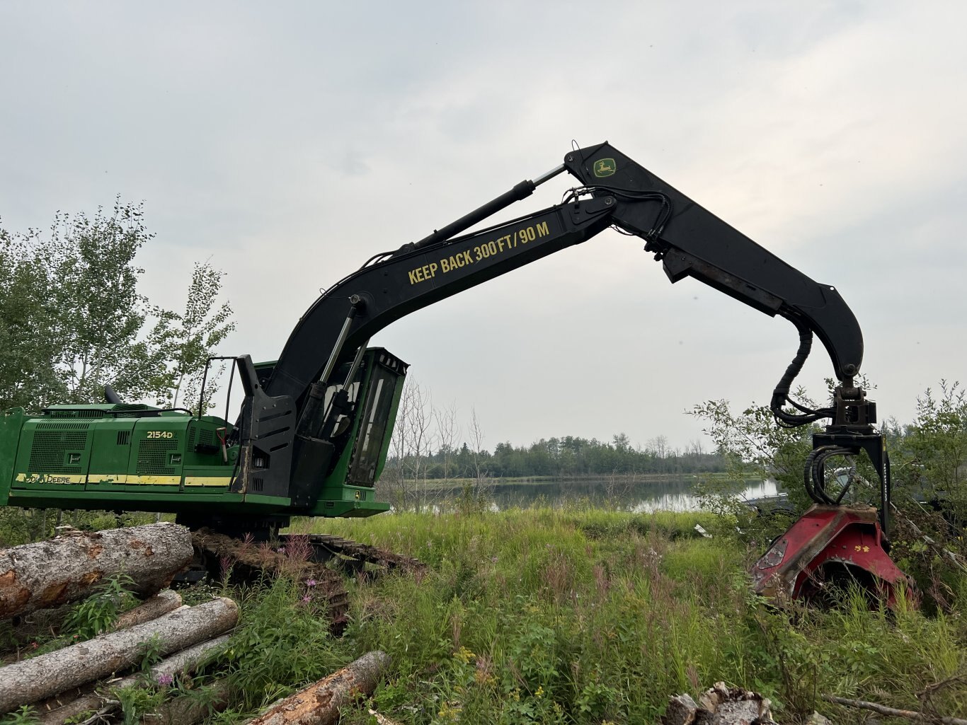 2015 Deere 2154d Processor with 622B 8963 JF