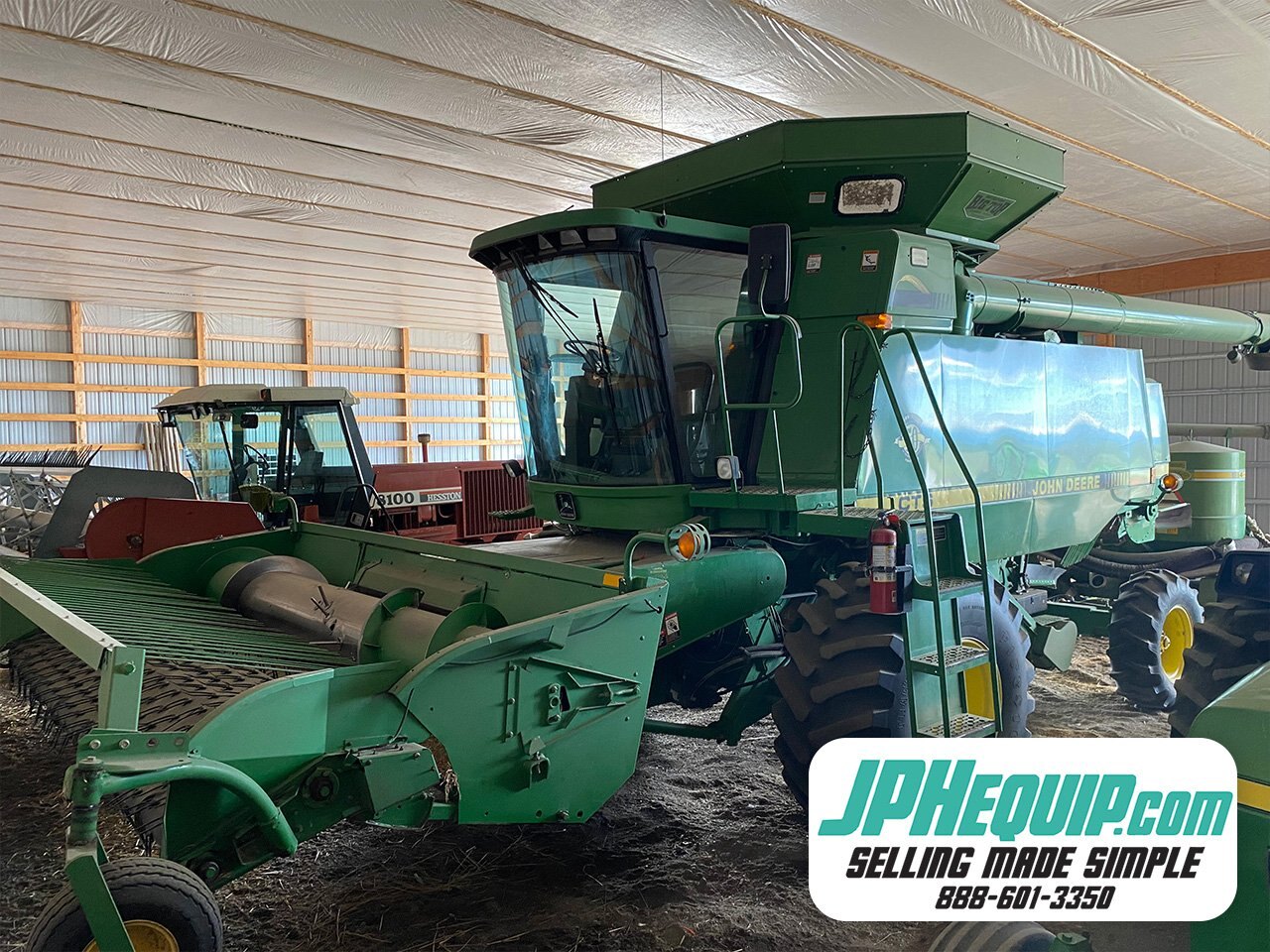 1997 John Deere CTS Self Propelled Rotary Combine - 8967 AS