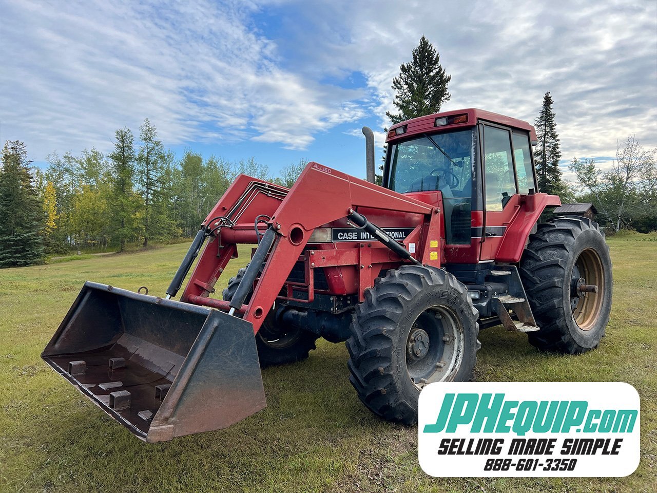 1990 Case IH 7110 4x4 Tractor with Loader plus - 8986 JF