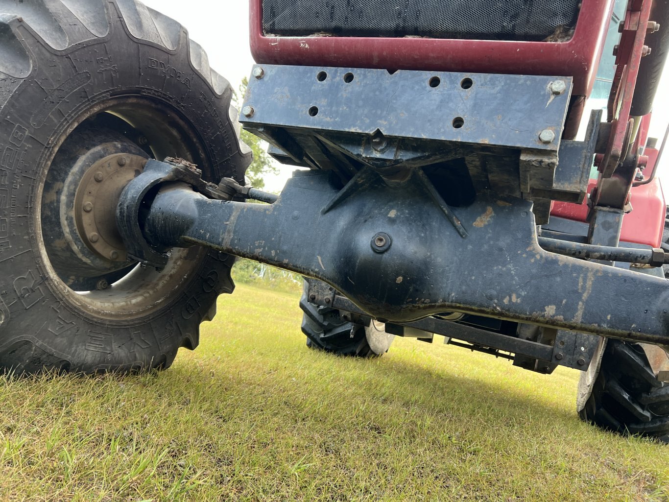 1990 Case IH 7110 4x4 Tractor with Loader plus 8986 JF