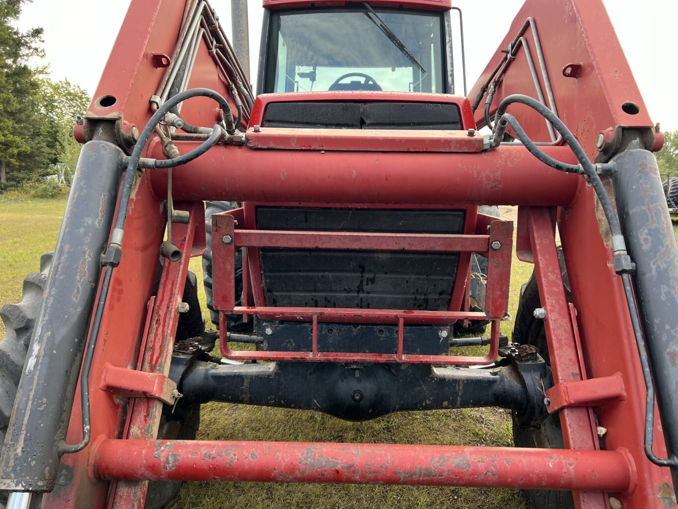 1990 Case IH 7110 4x4 Tractor with Loader plus 8986 JF