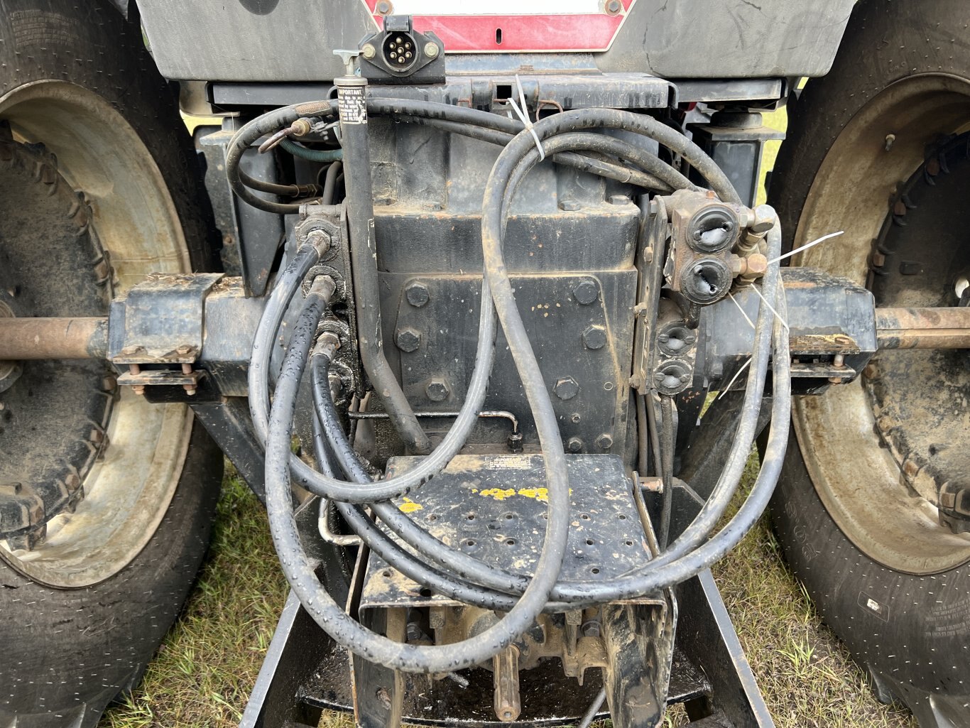 1990 Case IH 7110 4x4 Tractor with Loader plus 8986 JF