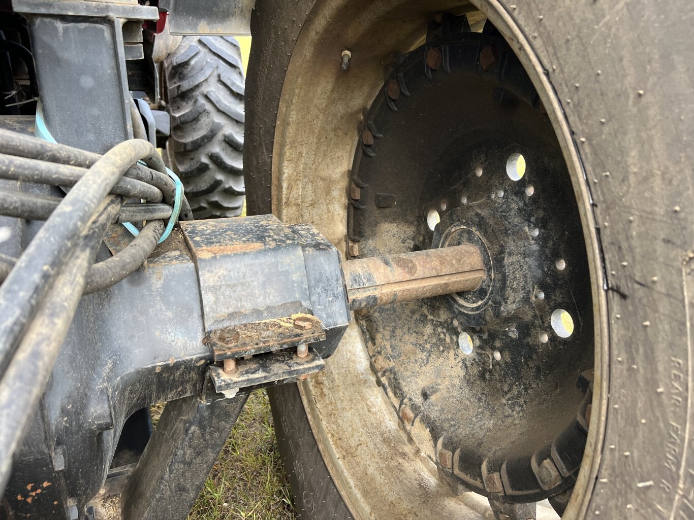 1990 Case IH 7110 4x4 Tractor with Loader plus 8986 JF