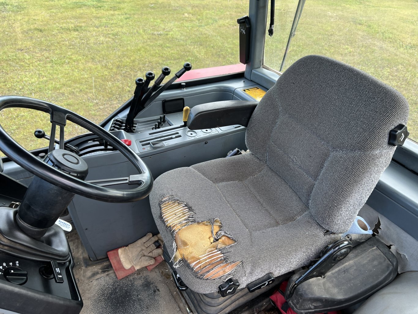 1990 Case IH 7110 4x4 Tractor with Loader plus 8986 JF