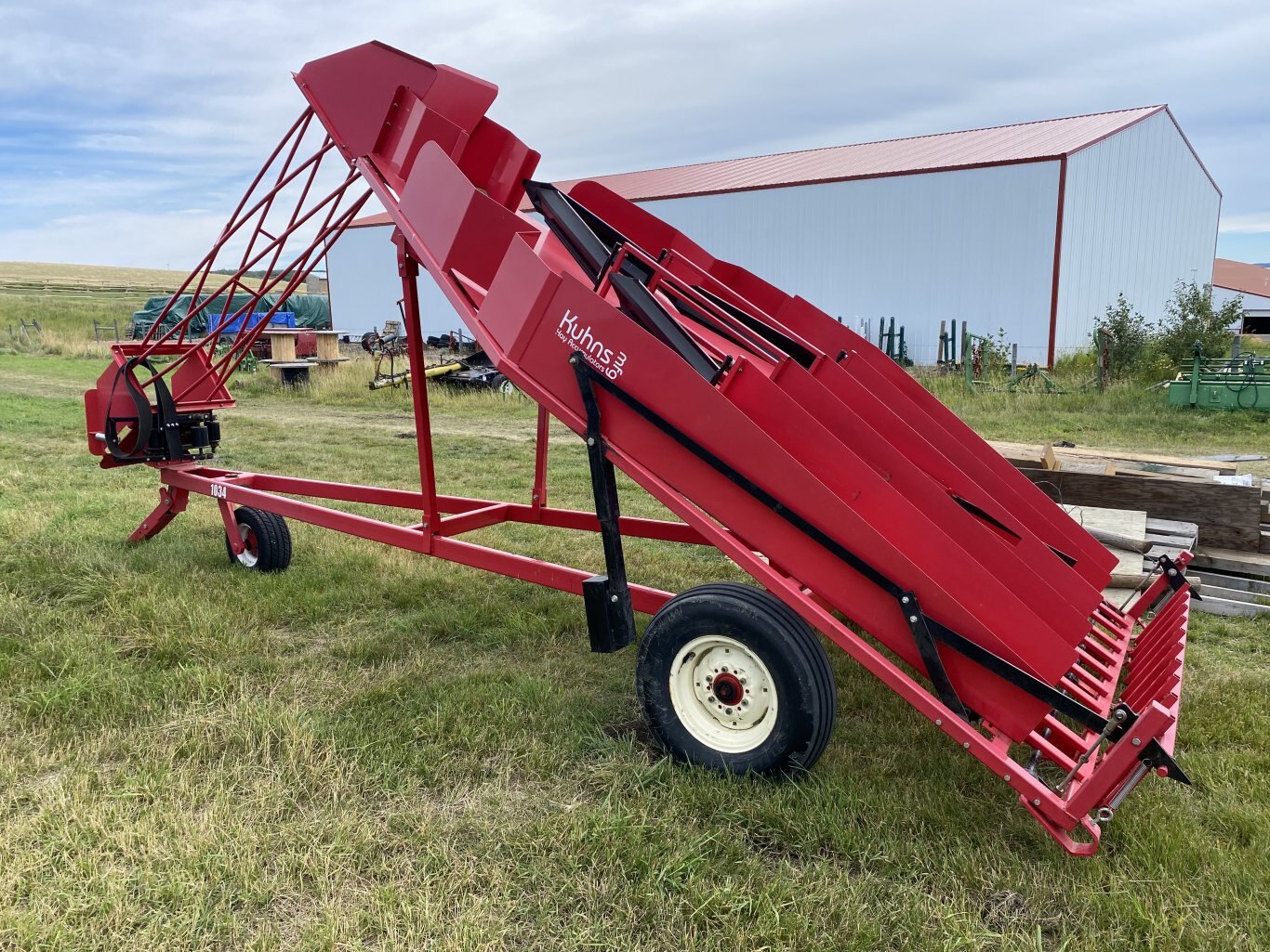 2012 Kuhns 1034 Small Bale Accumulator 8992 AS