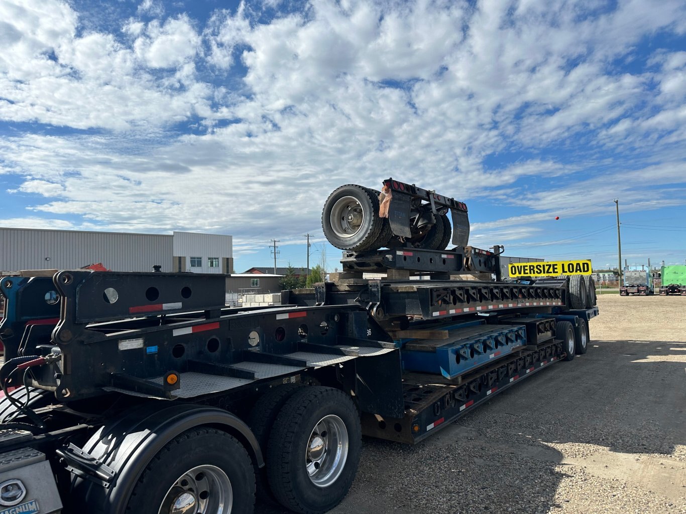 2000 Knight Trailer Cali 9 Low Bed with Boosters and Extensions 8998 JA