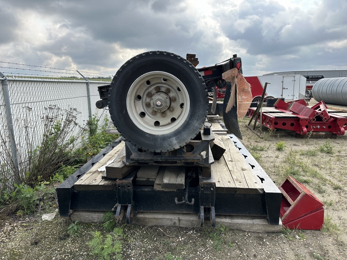 2000 Knight Trailer Cali 9 Low Bed with Boosters and Extensions 8998 JA