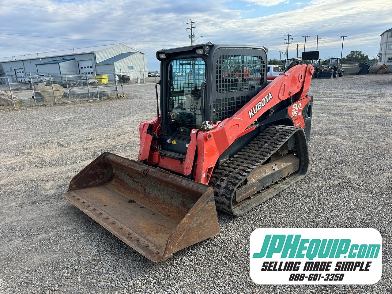 2017 Kubota SVL95-2S Skid Steer - 9019 JP