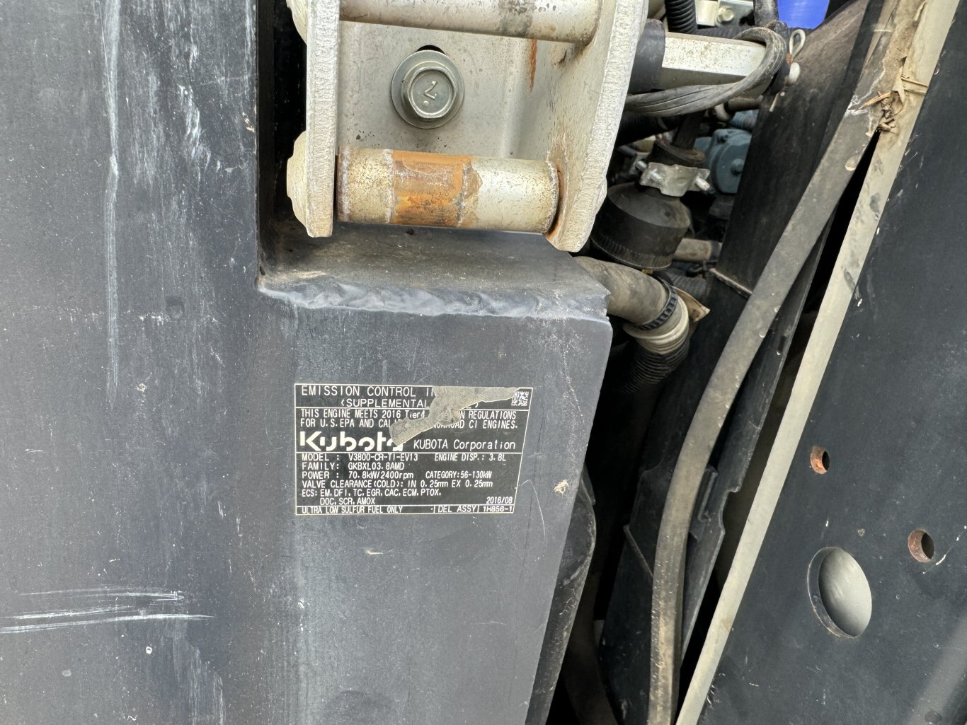 2017 Kubota SVL95 2S Skid Steer #9019 JP