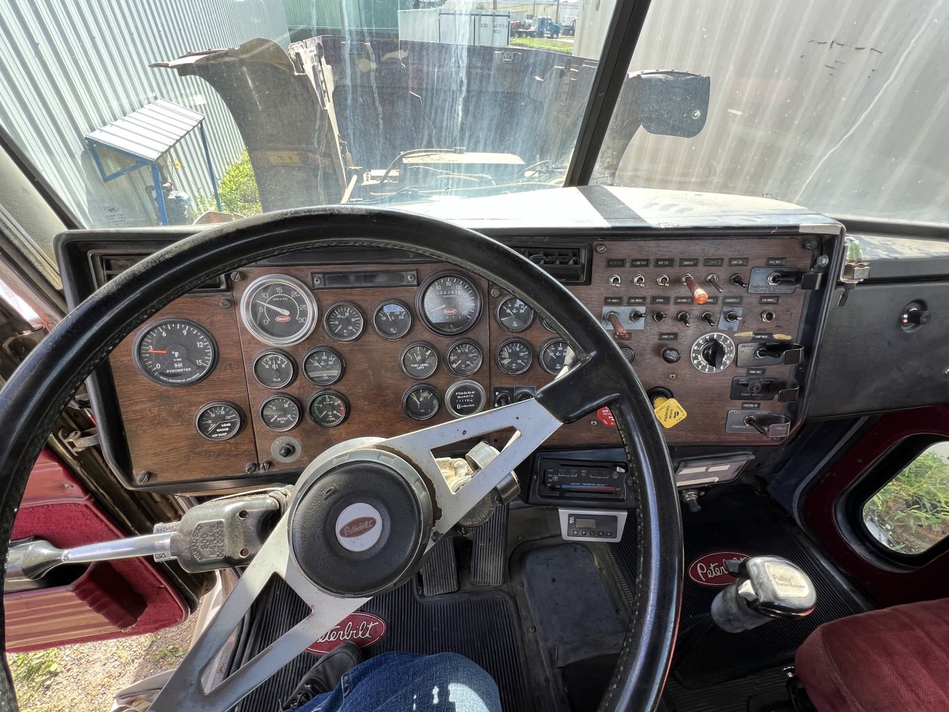 1989 Peterbilt 378 Tandem Gravel Truck 9030 JF