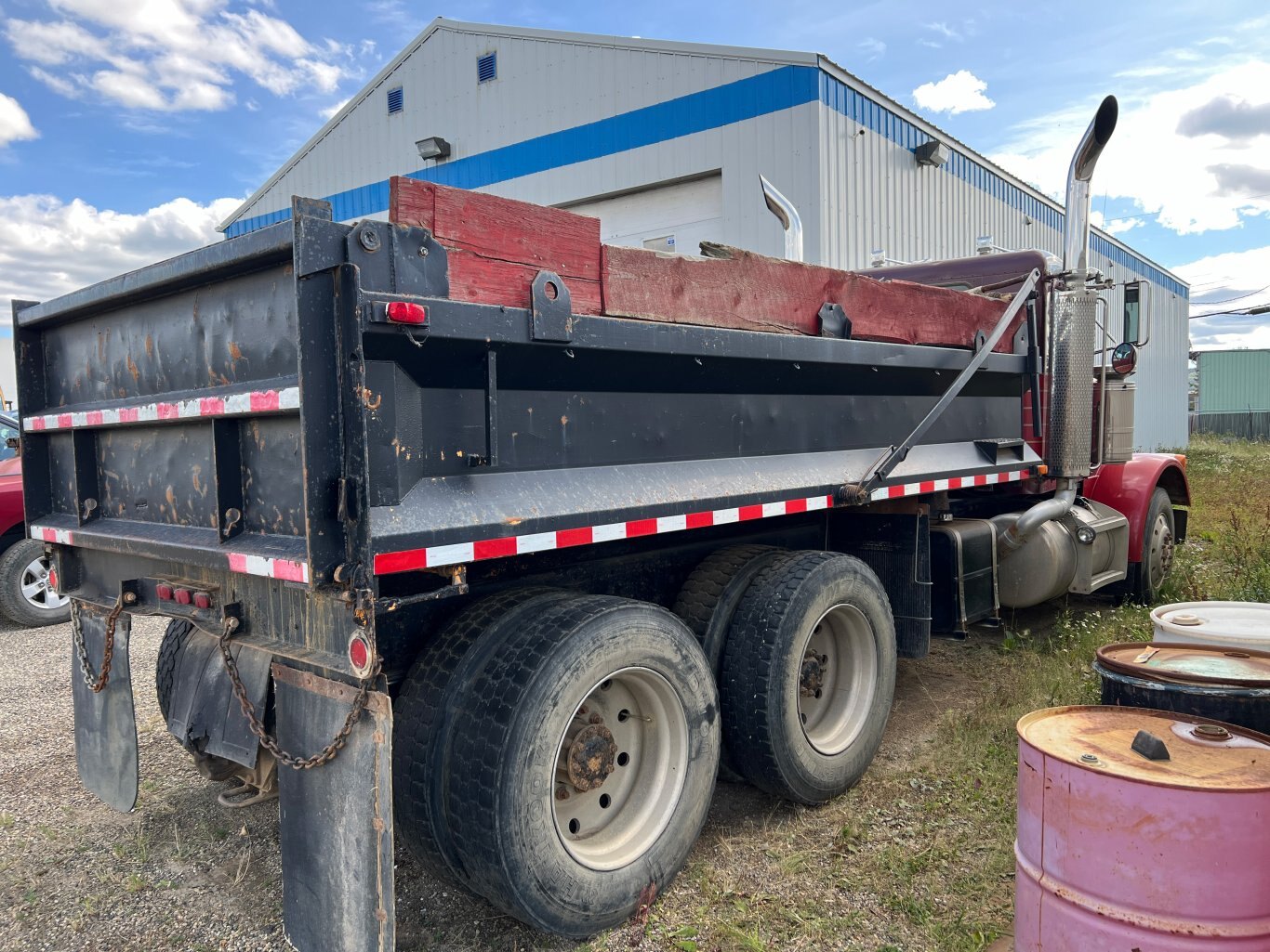 1989 Peterbilt 378 Tandem Gravel Truck 9030 JF