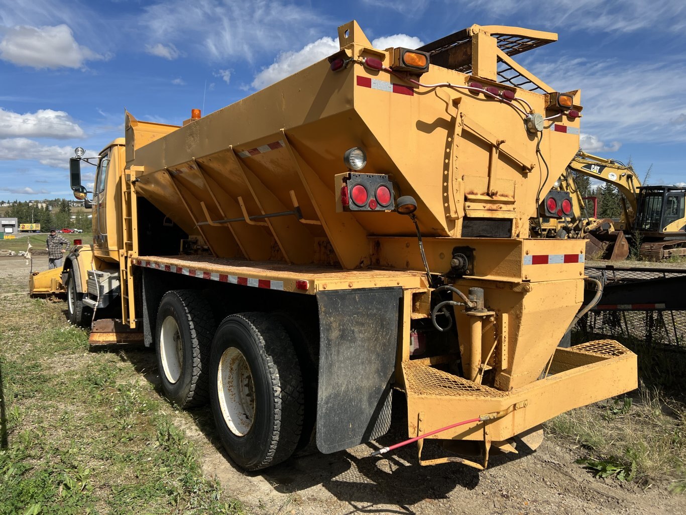 2000 Western Star Tandem Plow Sanding Gravel Truck 9031 JF