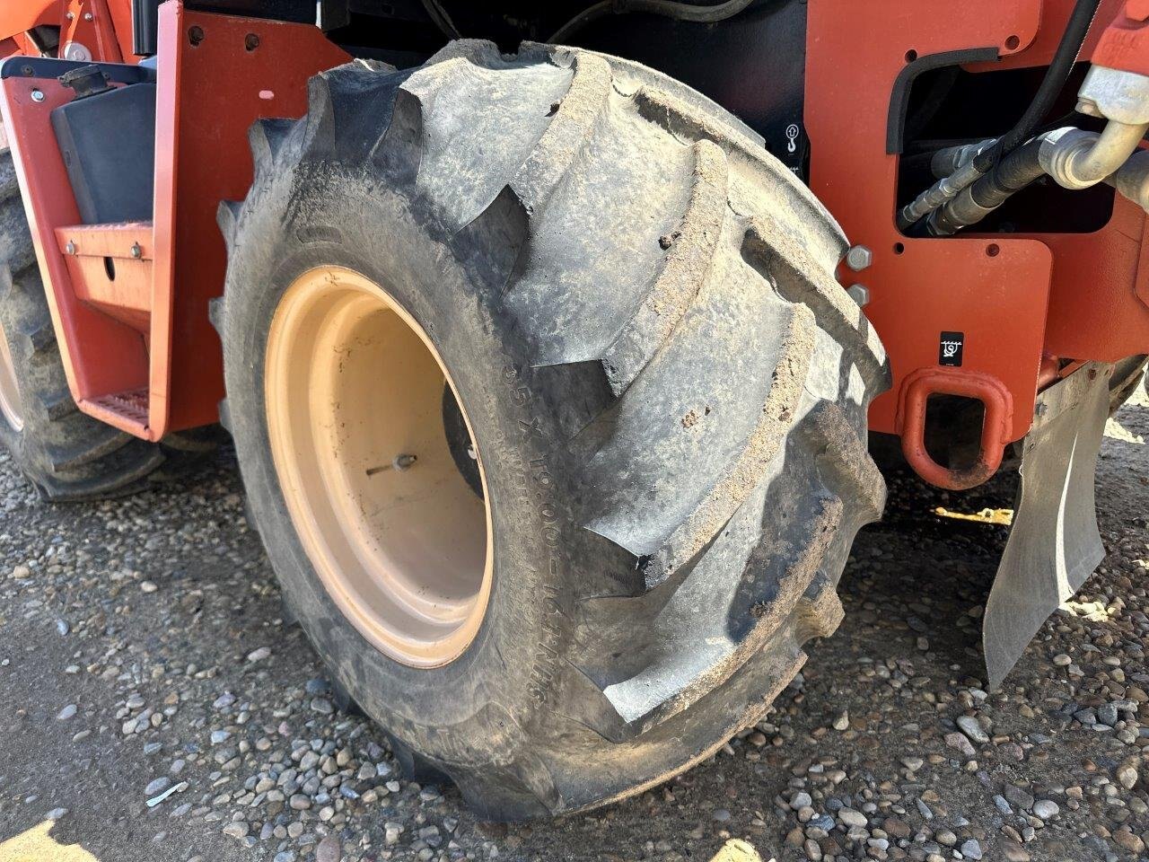 2006 Ditch Witch RT75 Ride On Trencher with Stinger and Backhoe 8684 JA