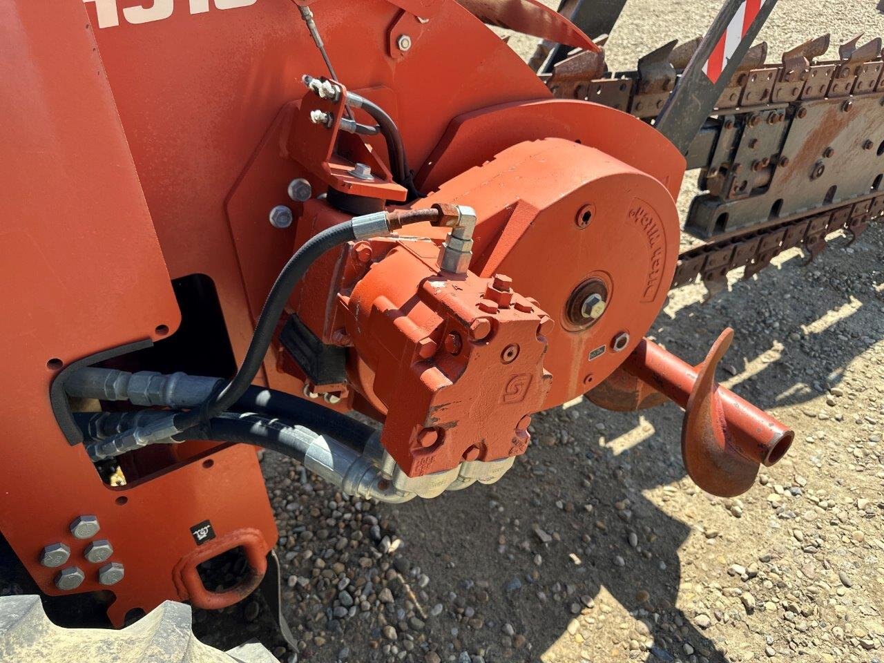 2006 Ditch Witch RT75 Ride On Trencher with Stinger and Backhoe 8684 JA