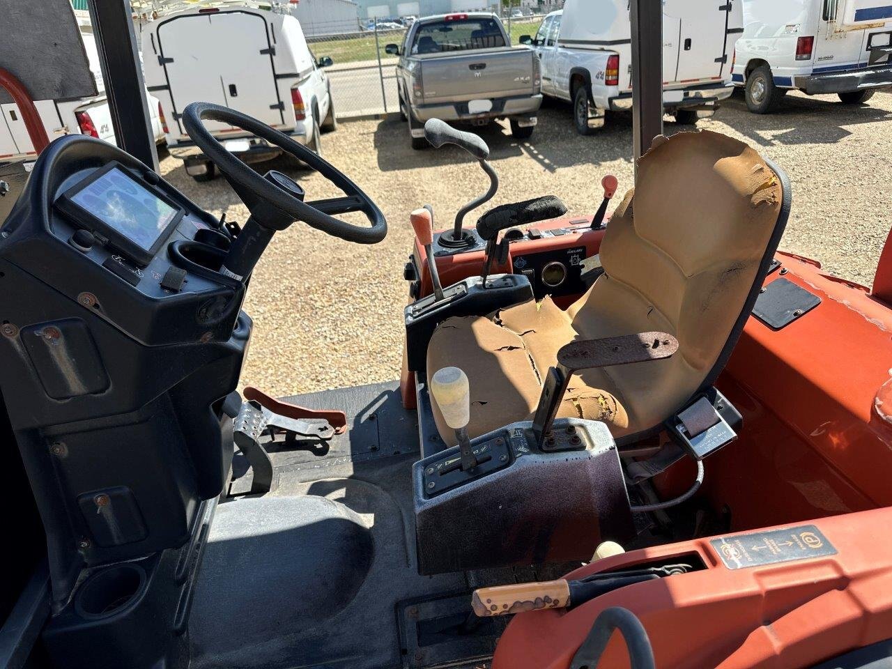 2006 Ditch Witch RT75 Ride On Trencher with Stinger and Backhoe 8684 JA