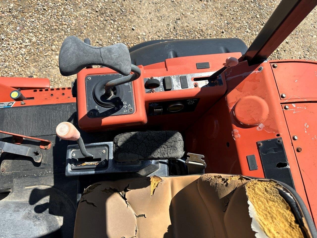 2006 Ditch Witch RT75 Ride On Trencher with Stinger and Backhoe 8684 JA