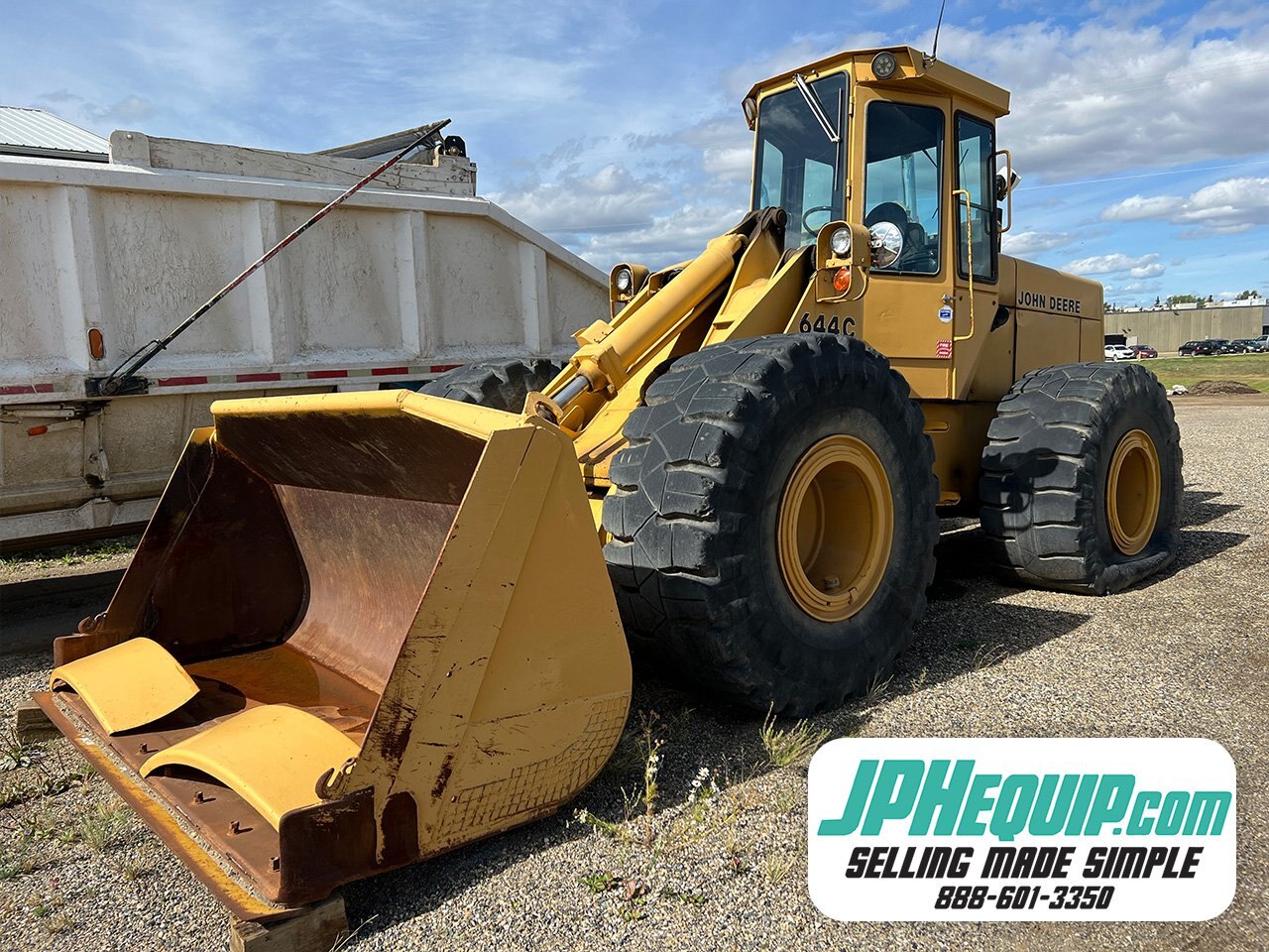 1980 Deere 644c Wheel Loader for parts - 9029 JF