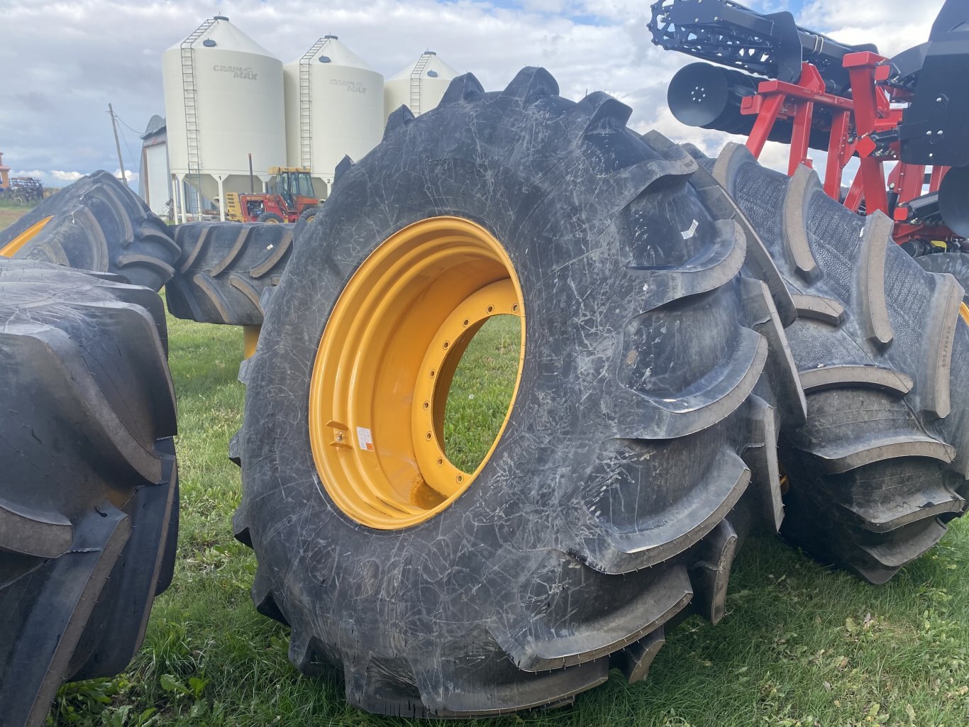 2024 Firestone Maxi Traction 800/70R38 Tires and Rims 9035 AS