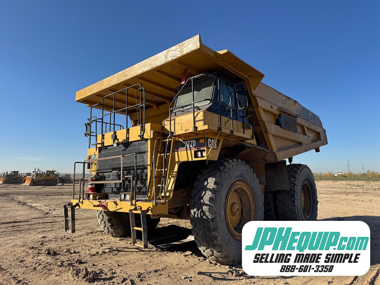 2005 CAT 777D Haul Truck - 9049 JP