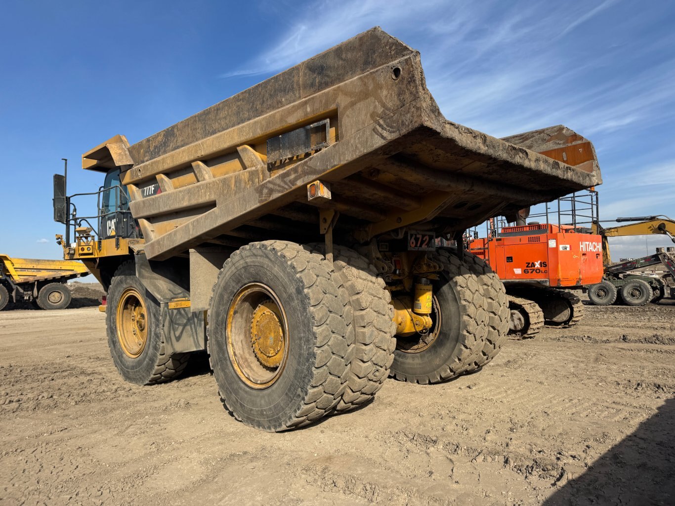 2011 CAT 777F Haul Truck 9058 JP