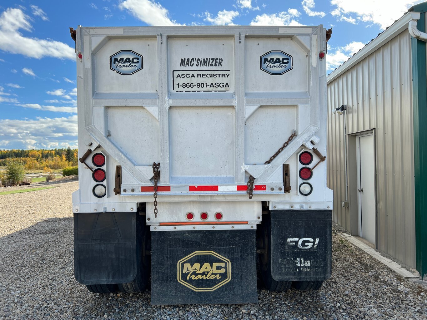 2013 MAC TRAR 35AA Triaxle Aluminum End Dump 9068 JF