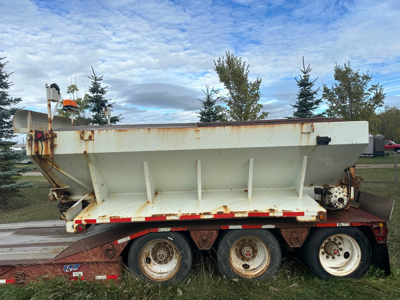 2012 Tenco TCD 11 BD ATU 15 ft Sand Spreader 9072 JA