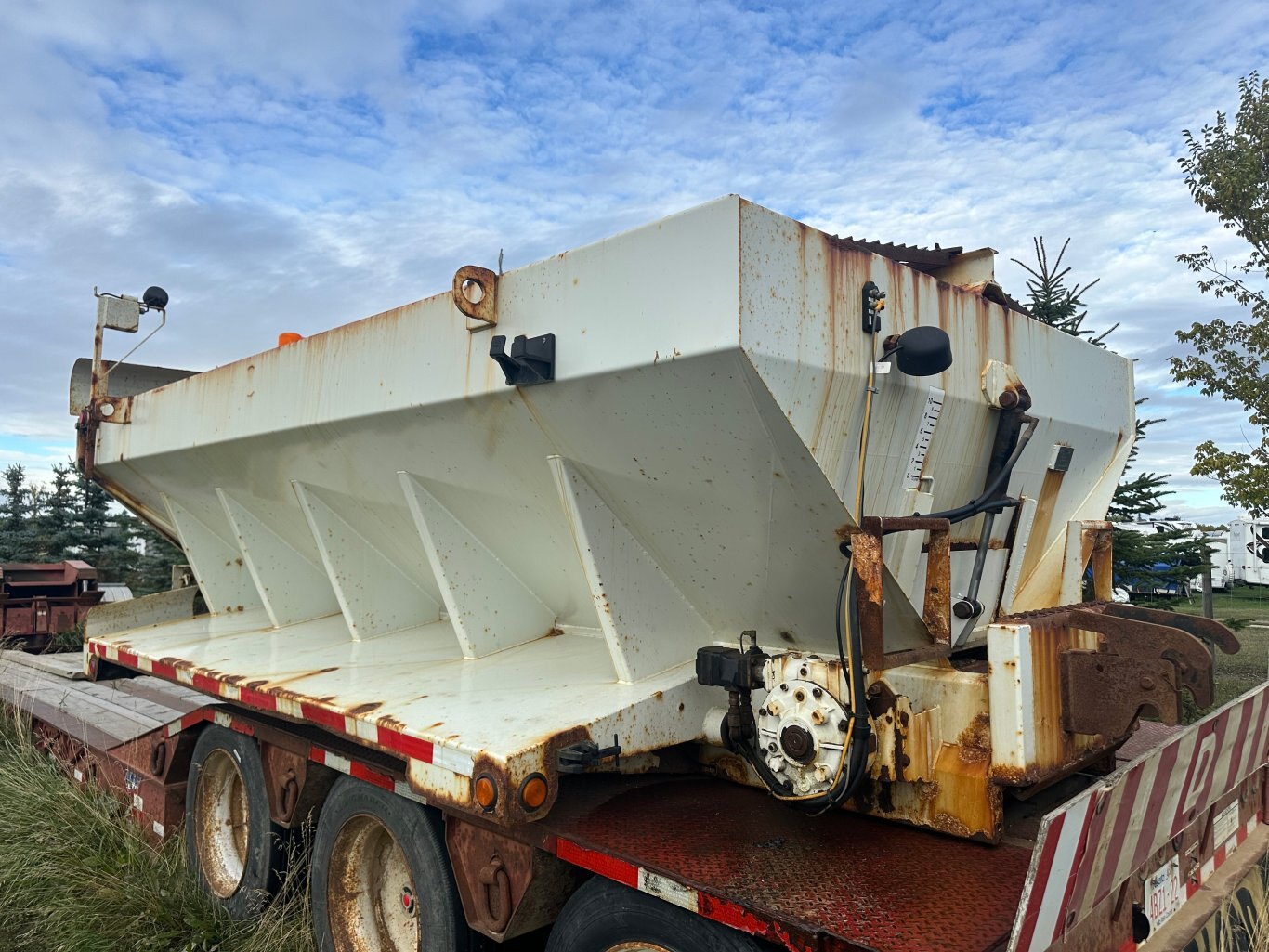 2012 Tenco TCD 11 BD ATU 15 ft Sand Spreader 9072 JA