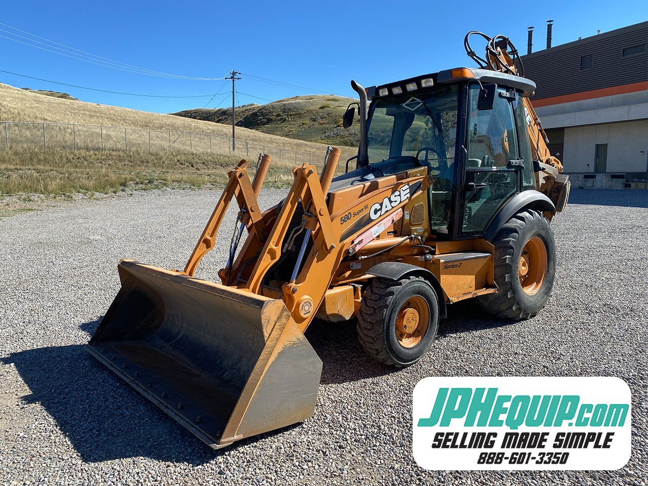 2009 Case 580 Backhoe Super M Series 3 with Extendahoe - 580M Backhoe	- 9079 BP