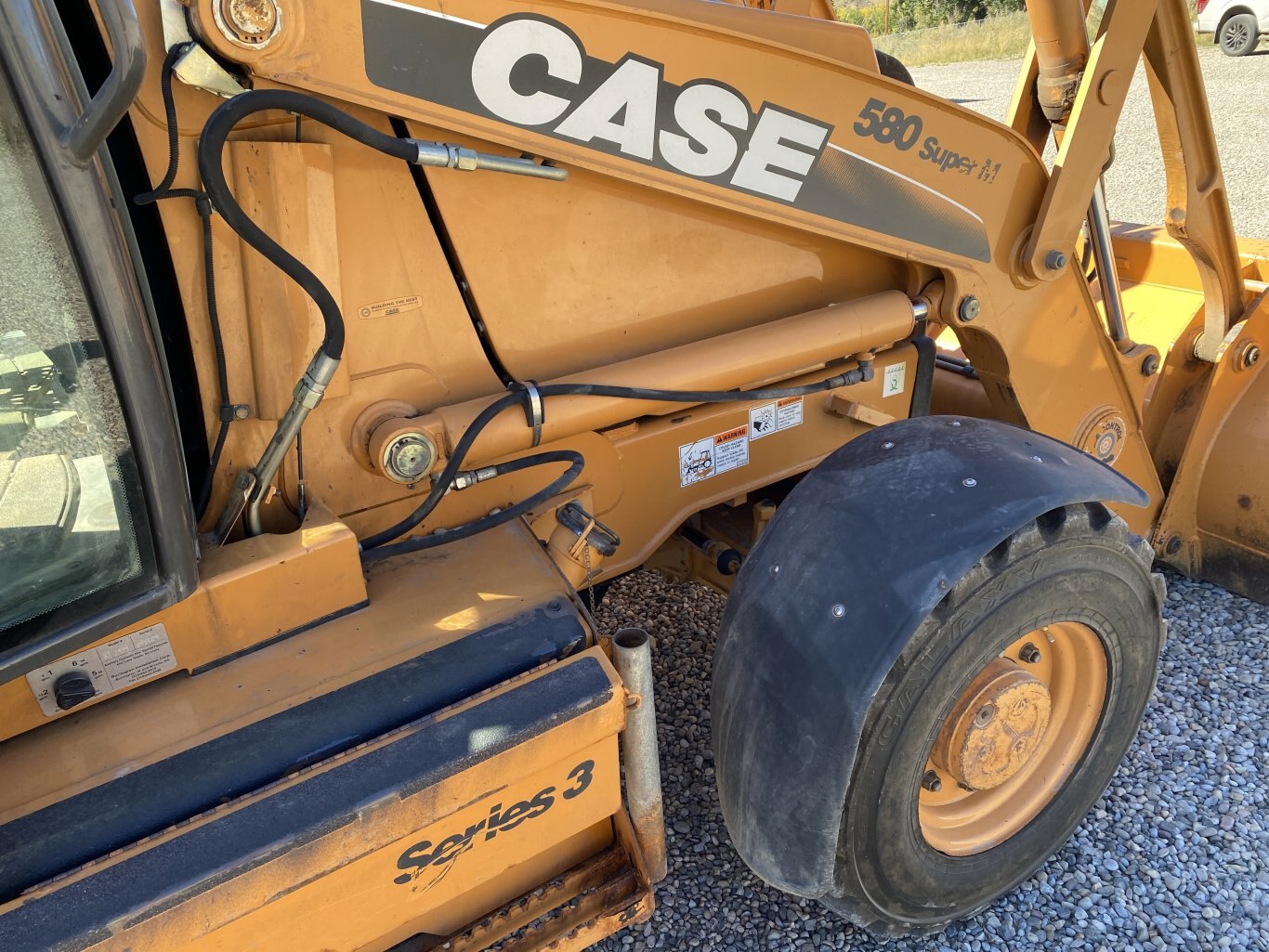 2009 Case 580 Backhoe Super M Series 3 with Extendahoe 580M Backhoe 9079 BP