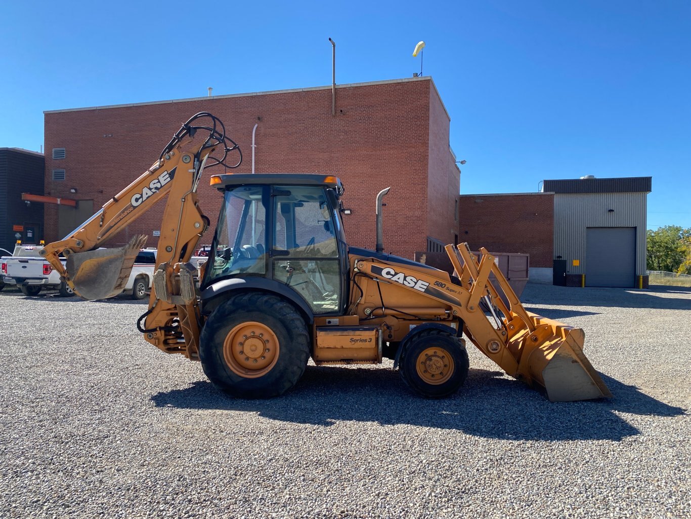 2009 Case 580 Backhoe Super M Series 3 with Extendahoe 580M Backhoe 9079 BP