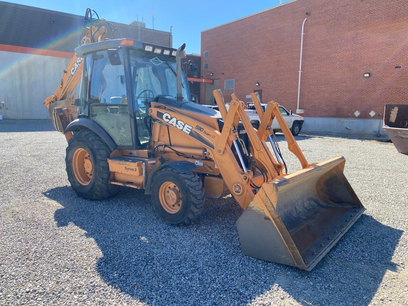 2009 Case 580 Backhoe Super M Series 3 with Extendahoe 580M Backhoe 9079 BP