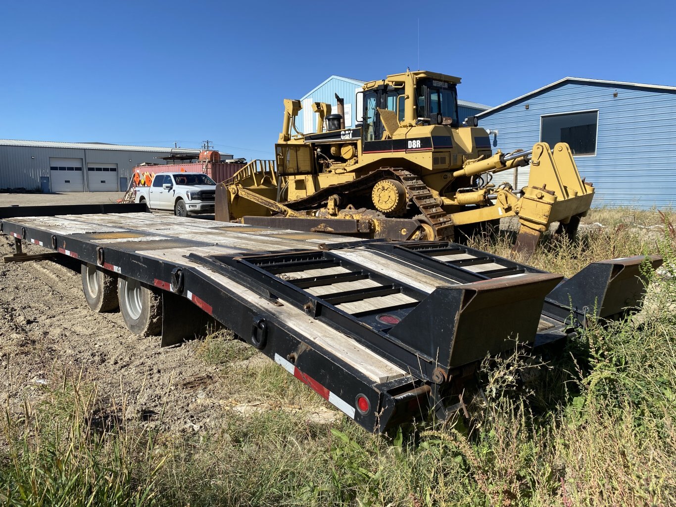 2009 Interstate 20DT Equipment Trailer with Pinto Hitch 24ft Deck 9080 BP