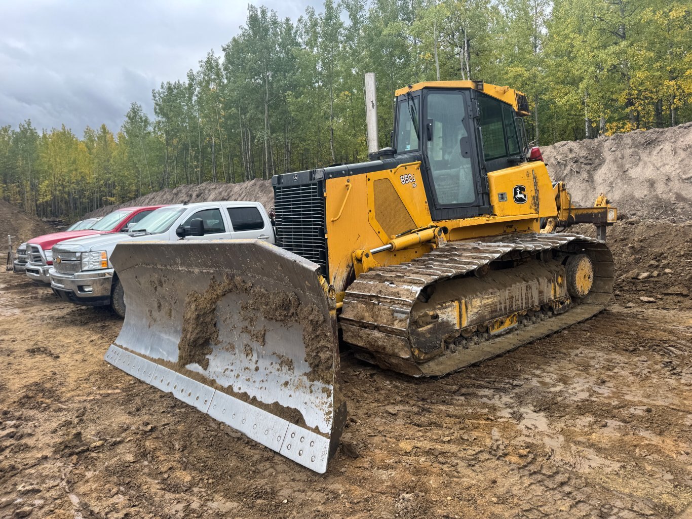 2013 Deere 850J LGP Dozer with Multishank Ripper 9085 BP