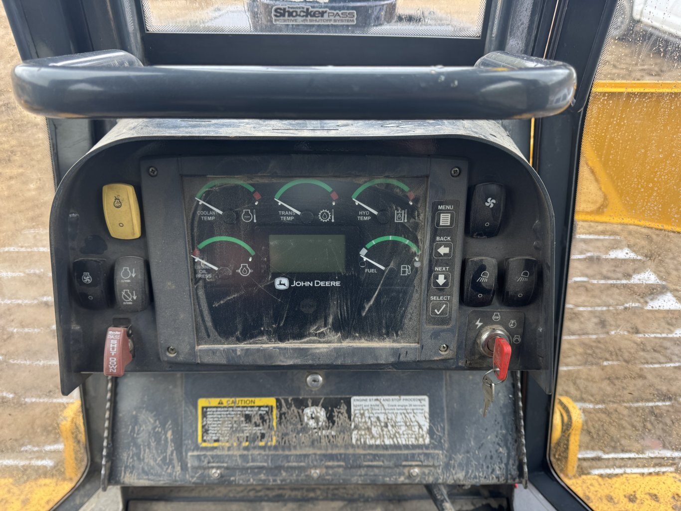 2013 Deere 850J LGP Dozer with Multishank Ripper 9085 BP