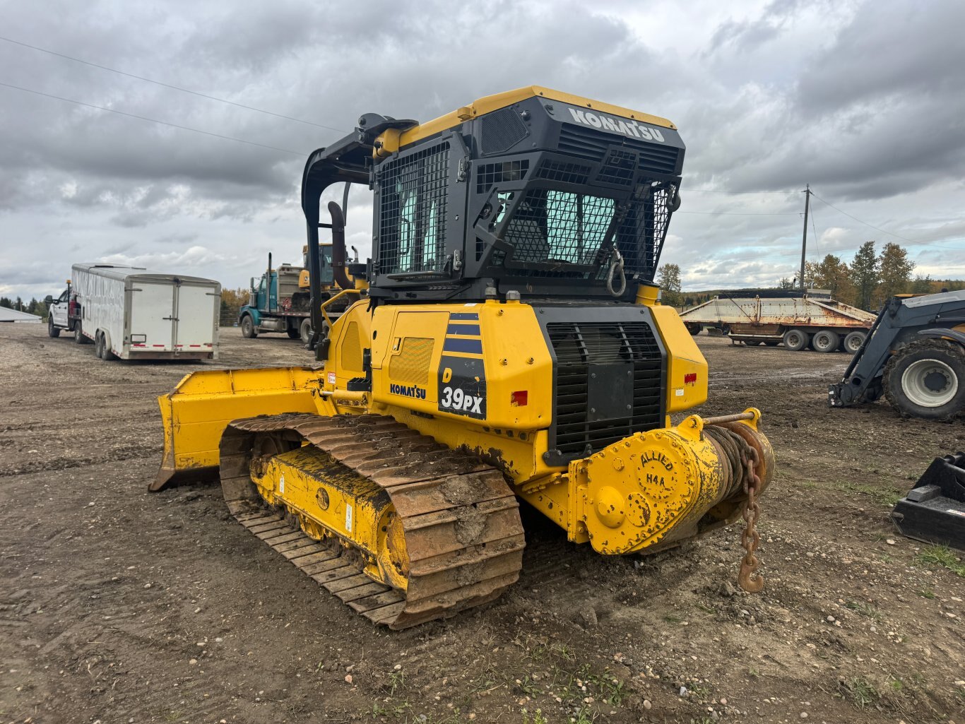 2019 Komatsu D39PX 24 Dozer with Winch 9086 BP