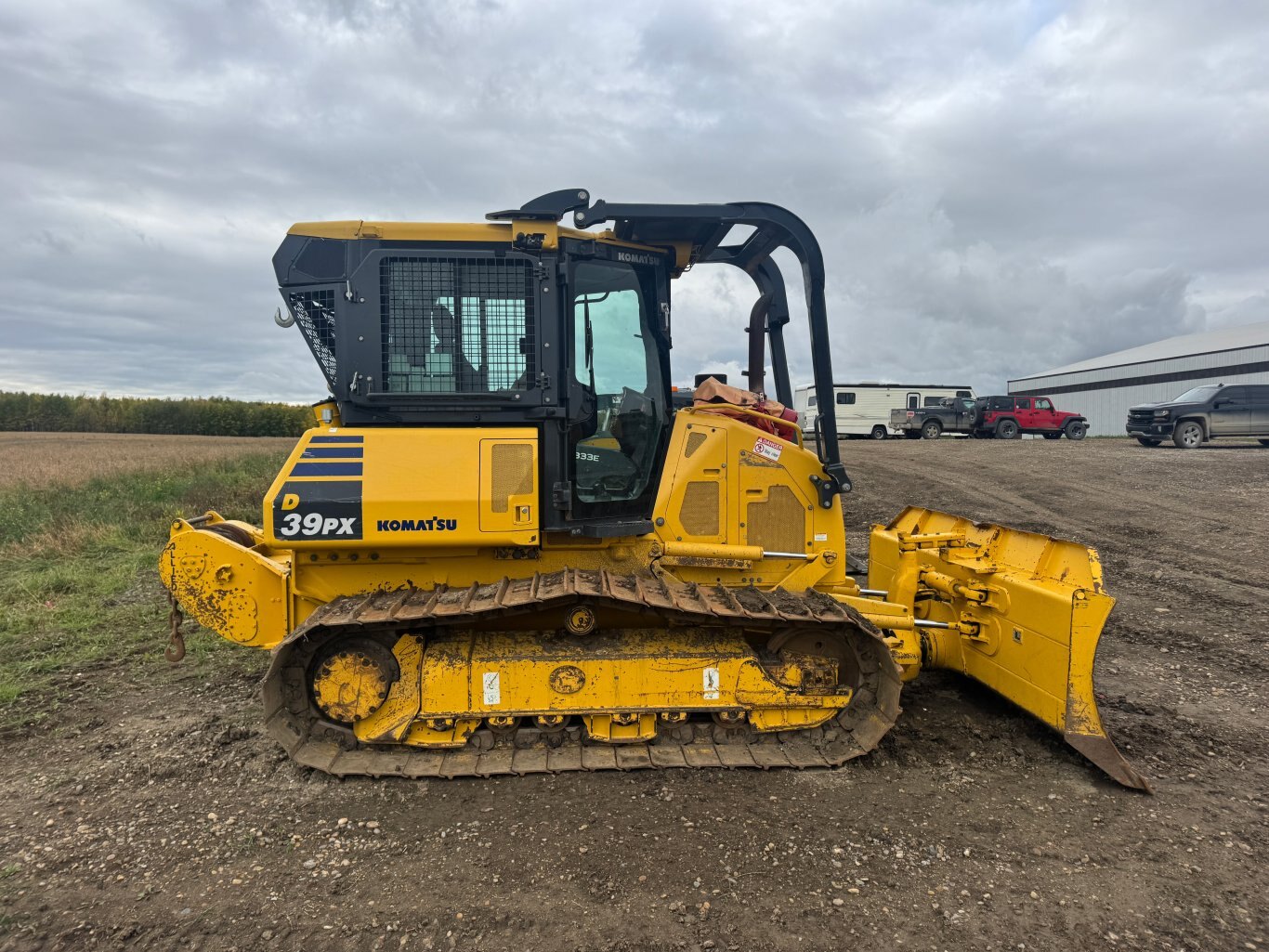 2019 Komatsu D39PX 24 Dozer with Winch 9086 BP