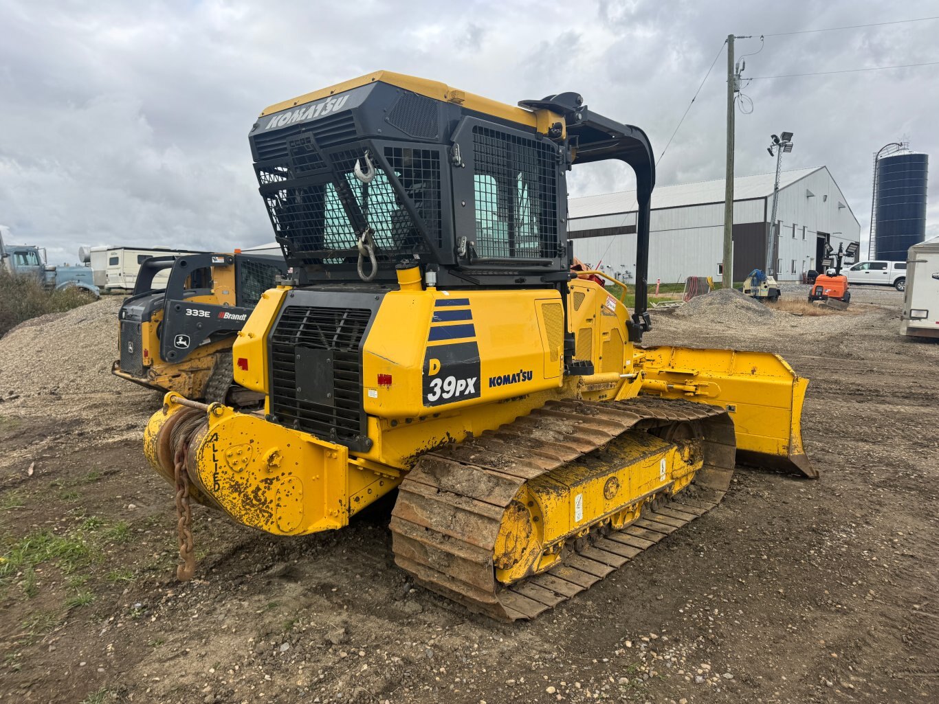 2019 Komatsu D39PX 24 Dozer with Winch 9086 BP