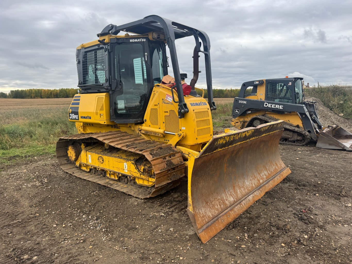 2019 Komatsu D39PX 24 Dozer with Winch 9086 BP