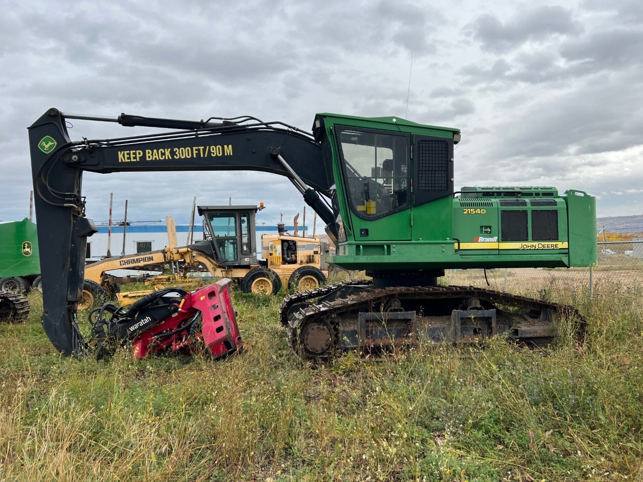 2013 Deere 2154d Processor with Waratah 622B Head 9092 JF