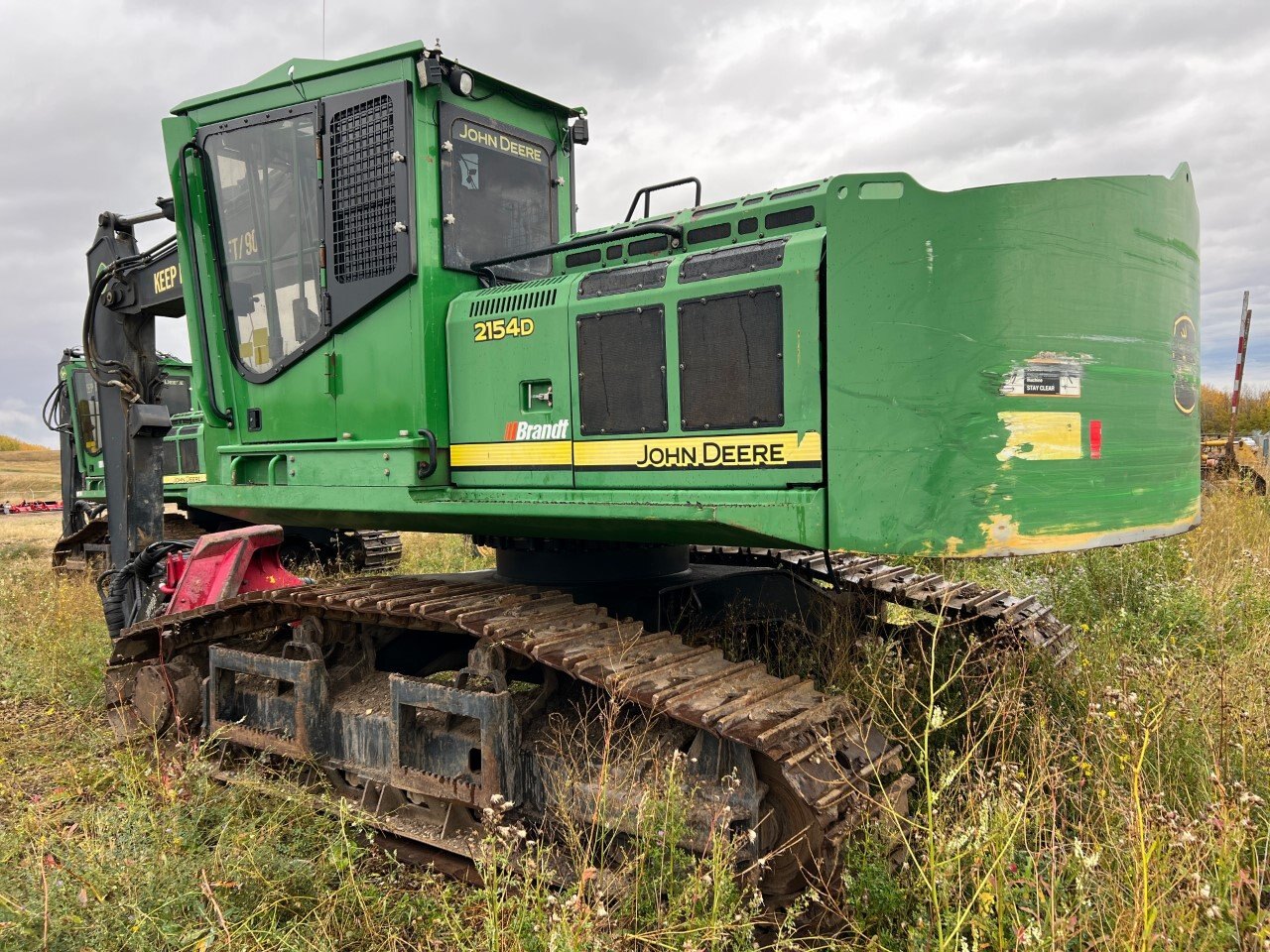 2013 Deere 2154d Processor with Waratah 622B Head 9092 JF