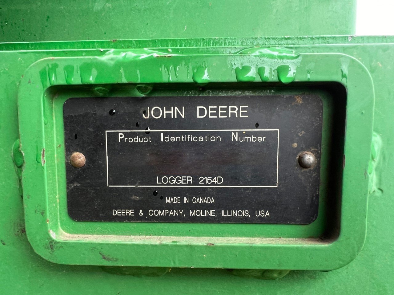 2013 Deere 2154d Processor with Waratah 622B Head 9092 JF