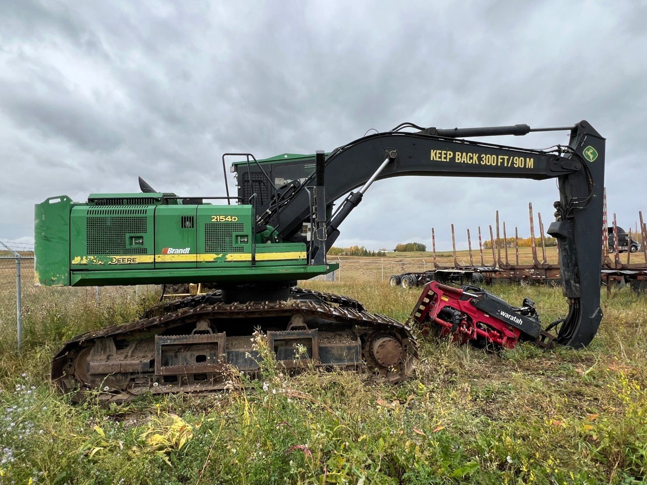 2013 Deere 2154d Processor with Waratah 622B Head 9092 JF