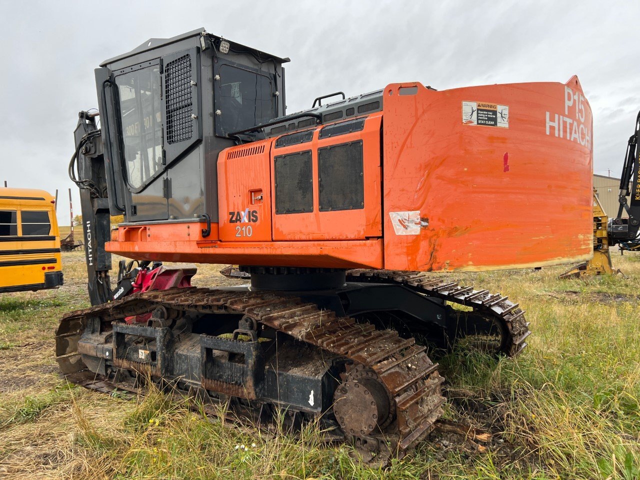 2012 Hitachi ZX210 F 3 Processor w/ Waratah 622B Head 9093 JF