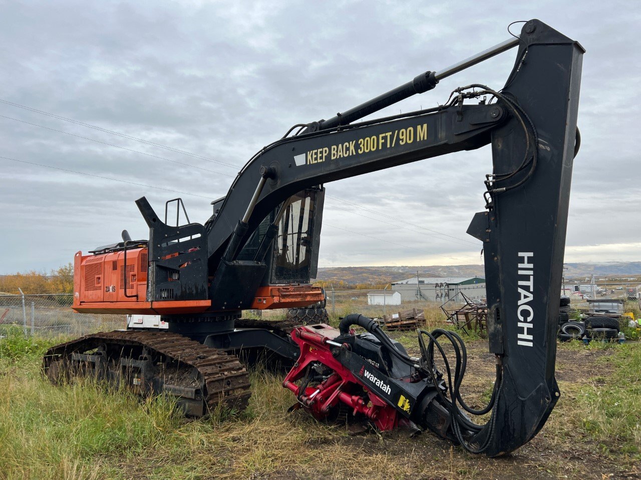 2012 Hitachi ZX210 F 3 Processor w/ Waratah 622B Head 9093 JF