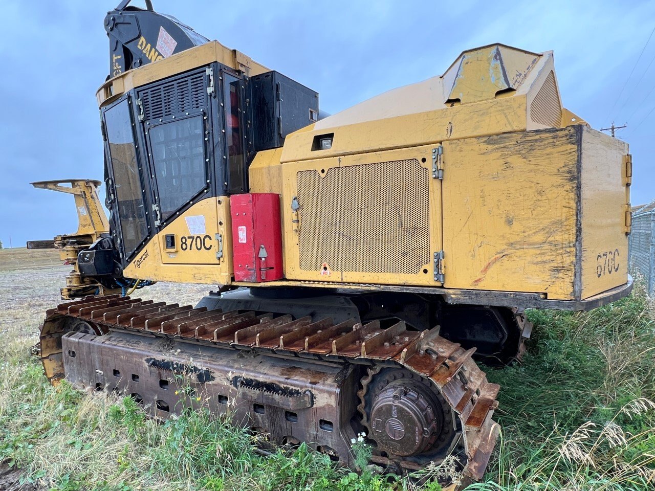 2012 Tigercat 870C Feller Buncher 9096 JF